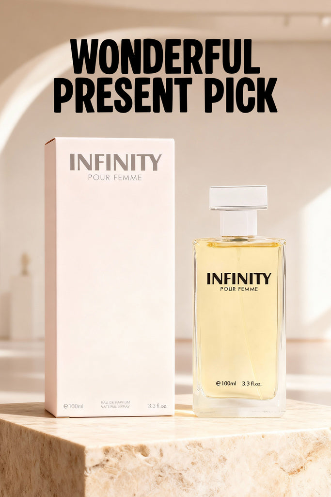INFINITY SPRAY PERFUME EAU DE PARFUM FOR WOMEN - 100ML/3.3FL.OZ. - Riah Fashion