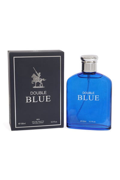 DOUBLE BLUE SPRAY COLOGNE EAU DE TOILETTE FOR MEN - 100ML/3.3 FL