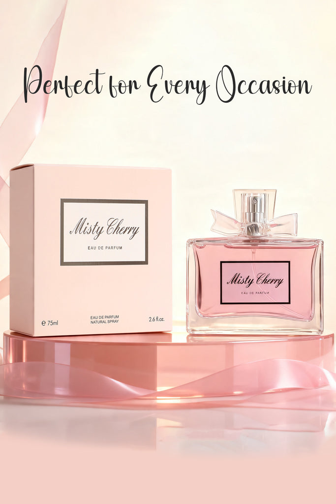 MISTY CHERRY SPRAY PERFUME EAU DE PARFUM FOR WOMEN - 75ML/2.6FL.OZ.
