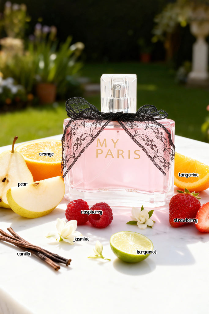 MY PARIS SPRAY PERFUME EAU DE PARFUM FOR WOMEN - 100ML/3.3FL.OZ. - Riah Fashion