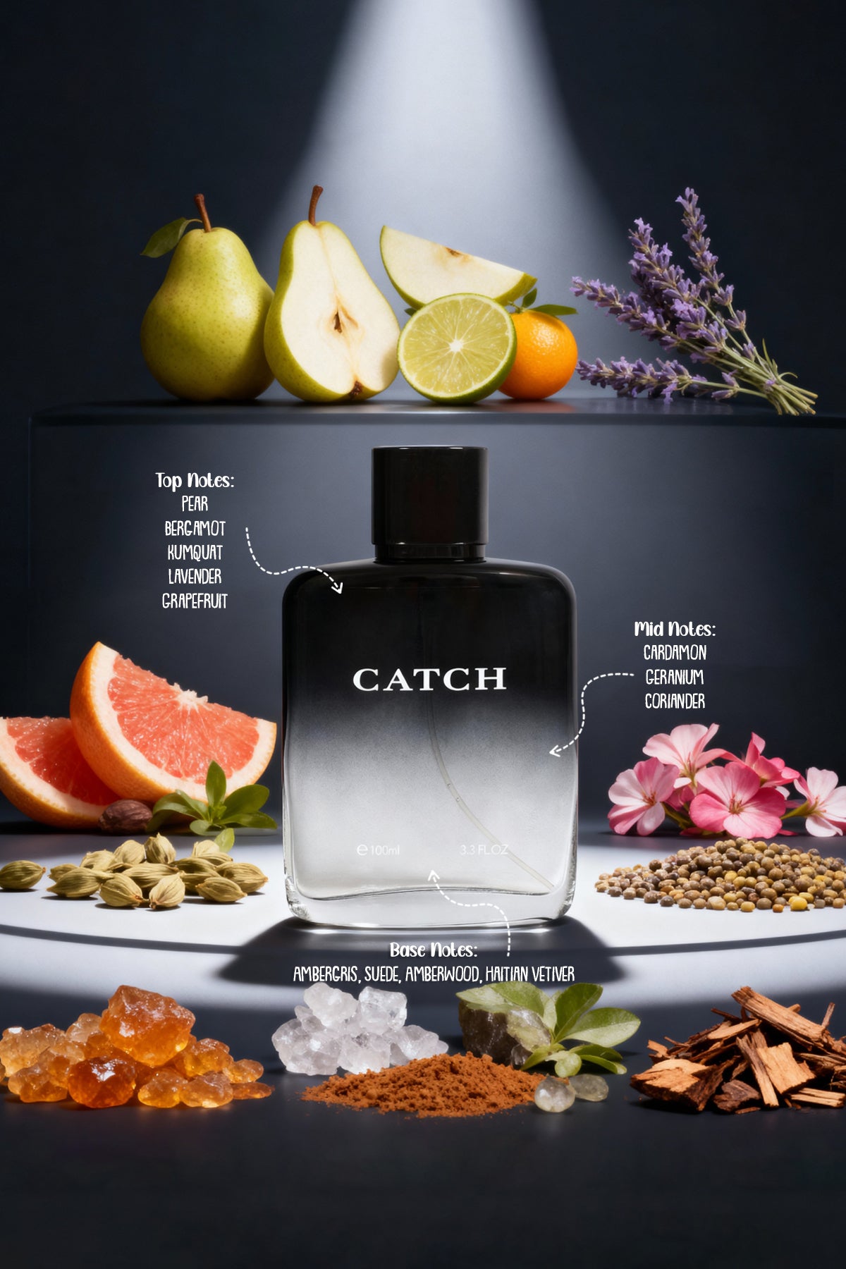 CATCH SPRAY PERFUME EAU DE TOILETTE FOR MEN - 100ML/3.3 FL.OZ. – Riah ...