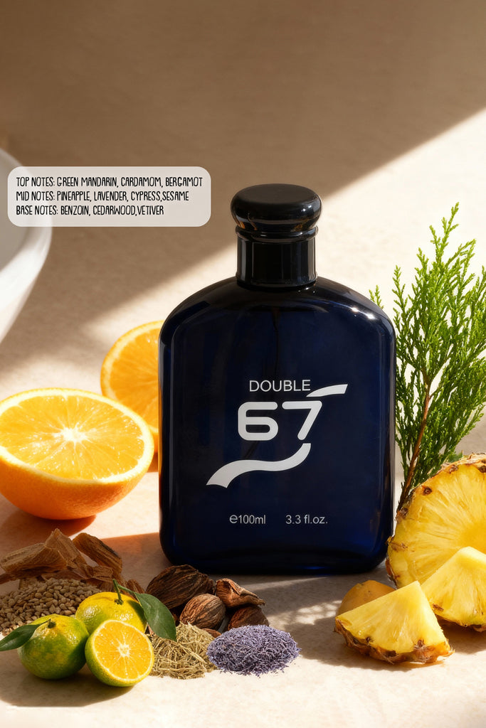 DOUBLE 67 SPRAY COLOGNE EAU DE TOILETTE FOR MEN - 100ML/3.3 FL.OZ.