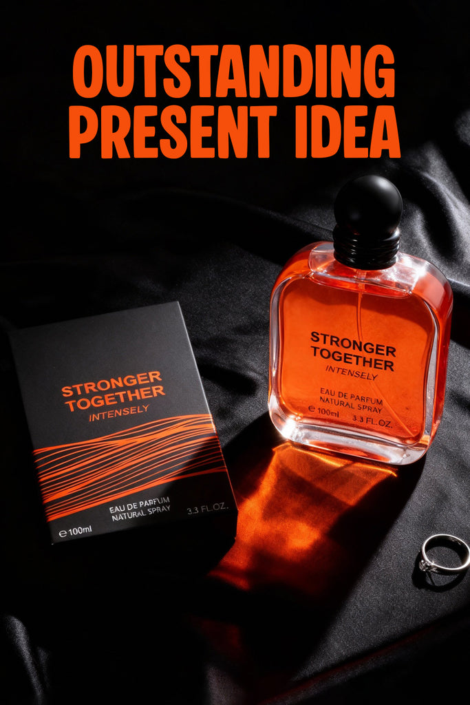 STRONGER TOGETHER INTENSELY SPRAY PERFUME EAU DE PARFUM FOR MEN - 100ML/3.3FL.OZ.