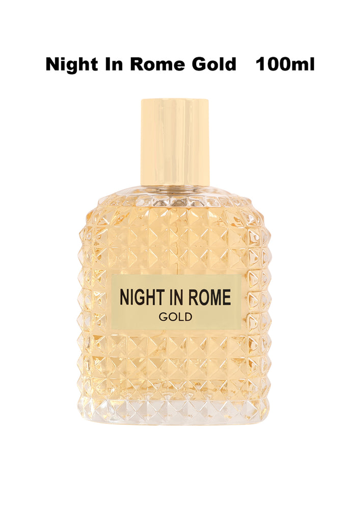 NIGHT IN ROME GOLD SPRAY PERFUME EAU DE PARFUM FOR MEN - 100ML/3.3FL.OZ.
