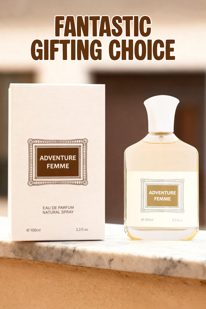 ADVENTURE FEMME SPRAY PERFUME EAU DE PARFUM FOR WOMEN - 100ML/3.3FL.OZ.