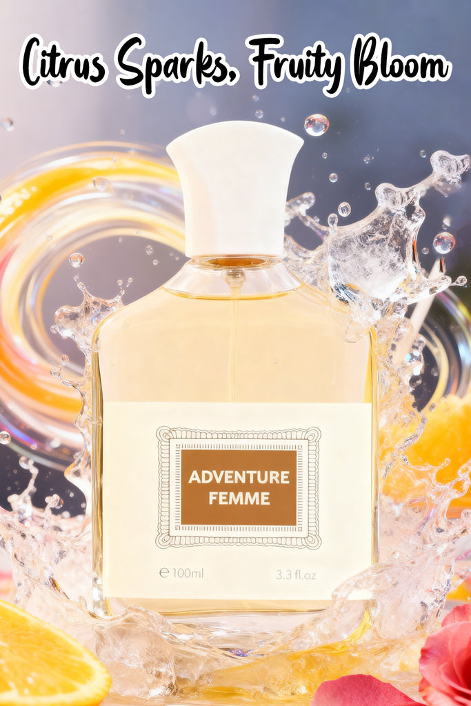ADVENTURE FEMME SPRAY PERFUME EAU DE PARFUM FOR WOMEN - 100ML/3.3FL.OZ.