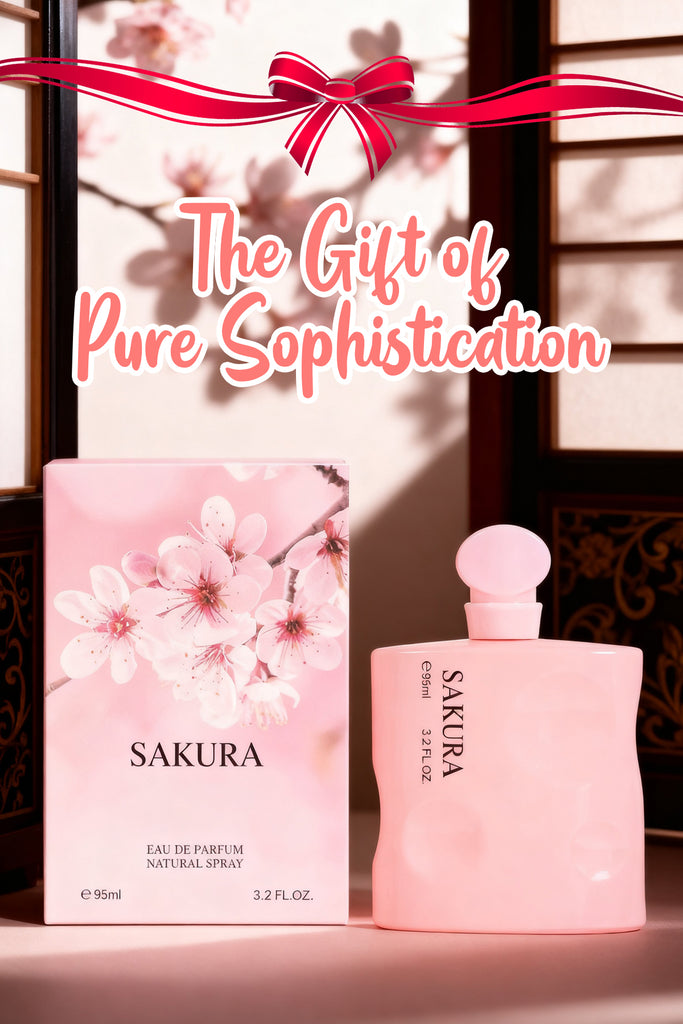 SAKURA SPRAY PERFUME EAU DE PARFUM FOR WOMEN - 95ML/3.2FL.OZ