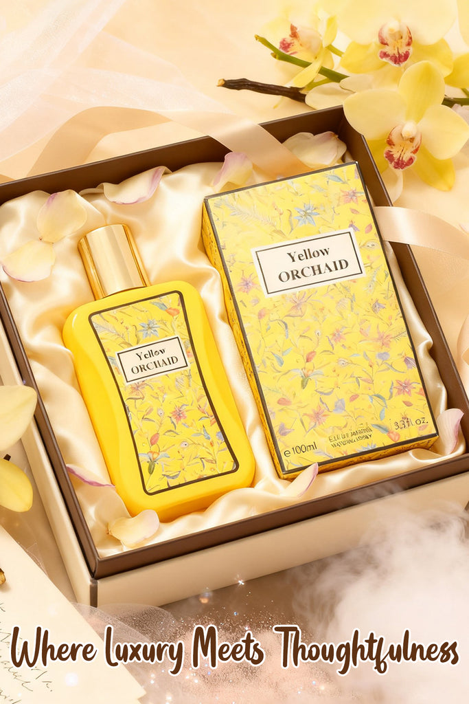 YELLOW ORCHAID SPRAY PERFUME EAU DE PARFUM FOR WOMEN - 100ML/3.3FL.OZ.