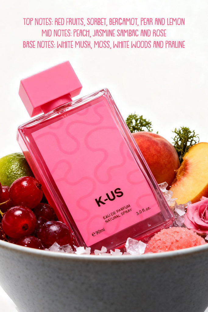 K-US SPRAY PERFUME EAU DE PARFUM FOR WOMEN - 90ML/3.0FL.OZ.