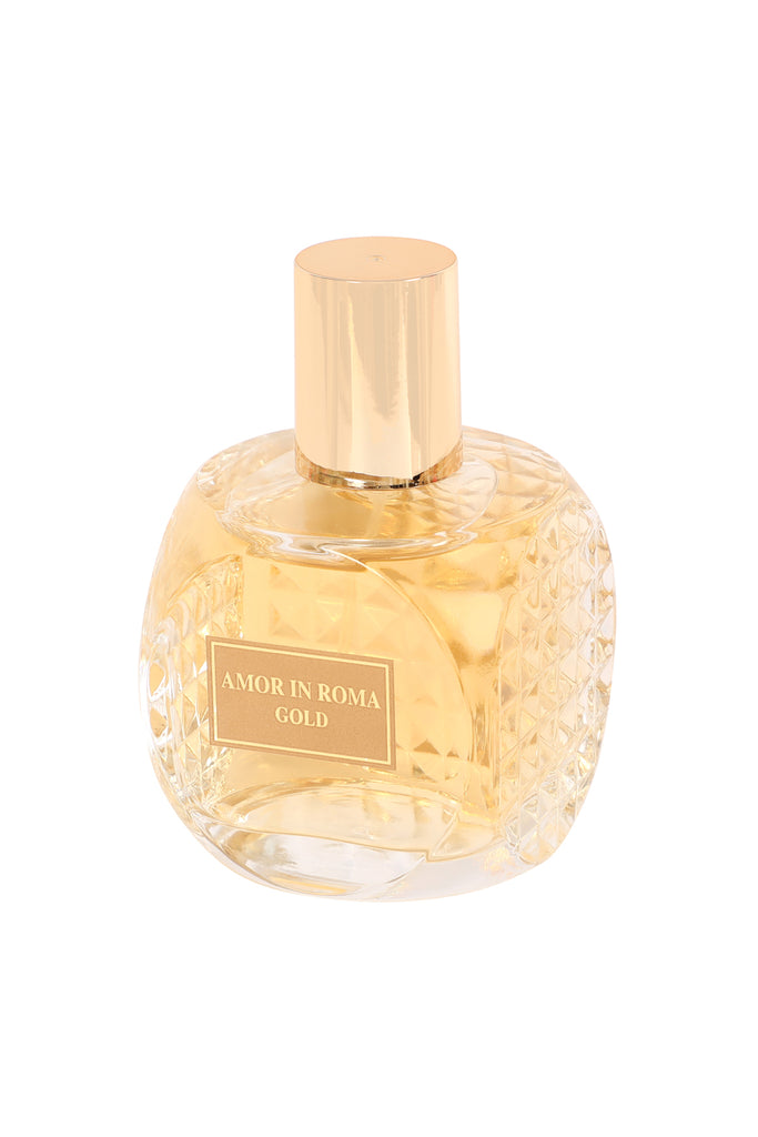AMOR IN ROMA GOLD SPRAY PERFUME EAU DE PARFUM FOR WOMEN - 100ML/3.3FL.OZ
