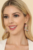 COWBOY BOOT RESIN GLITTER CANDY STUD EARRING