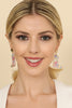 COWBOY BOOT RESIN GLITTER CANDY STUD EARRING