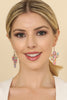 CACTUS RESIN GLITTER CANDY STUD EARRING