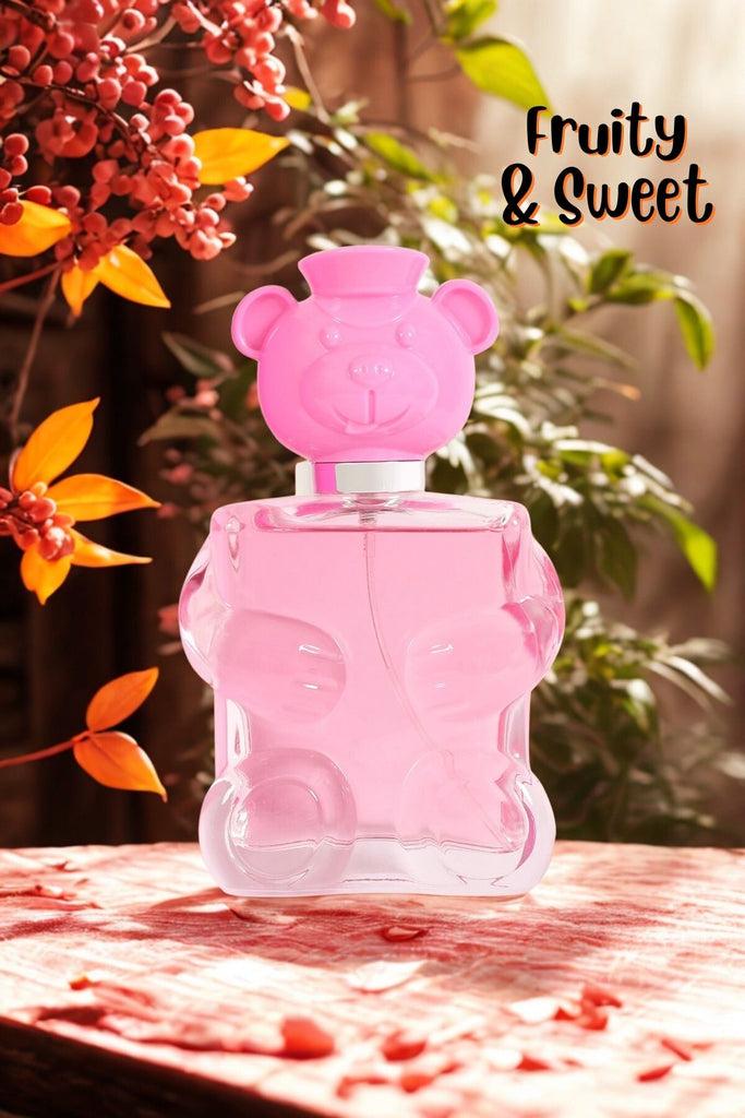 HONEY BEAR PINK SPRAY PERFUME EAU DE PARFUM FOR WOMEN - 100ML/3.4FL.OZ. - Riah Fashion