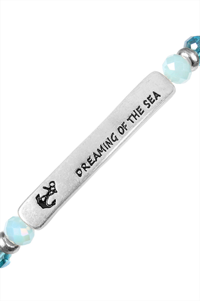 DREAM SEA BAR BEAD BRACELET