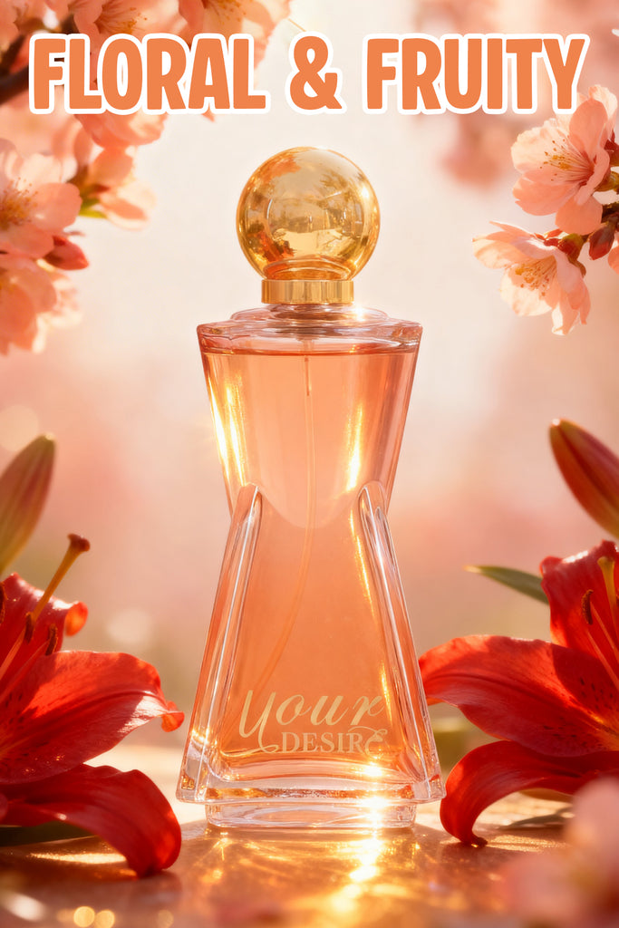 YOUR DESIRE SPRAY PERFUME EAU DE PARFUM FOR WOMEN - 100ML/3.4FL.OZ.