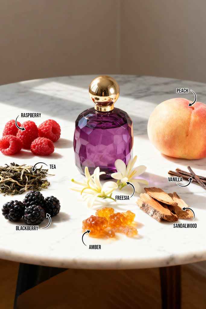 WONDERFUL POUR FEMME SPRAY PERFUME EAU DE PARFUM FOR WOMEN - 100ML/3.4FL.OZ.
