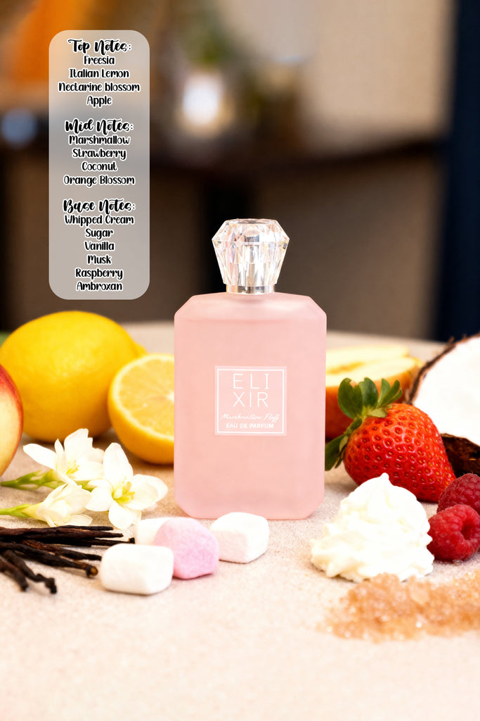 ELIXIR MARSMALLOW FLUFF SPRAY PERFUME EAU DE PARFUM FOR WOMEN - 100ML/3.4FL.OZ.