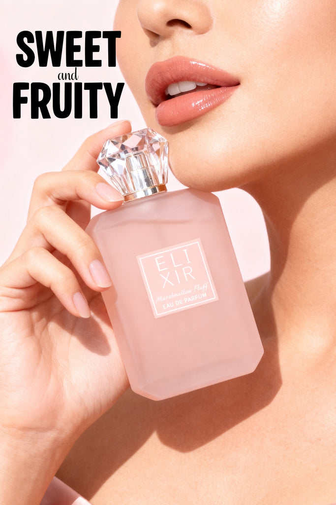 ELIXIR MARSMALLOW FLUFF SPRAY PERFUME EAU DE PARFUM FOR WOMEN - 100ML/3.4FL.OZ.