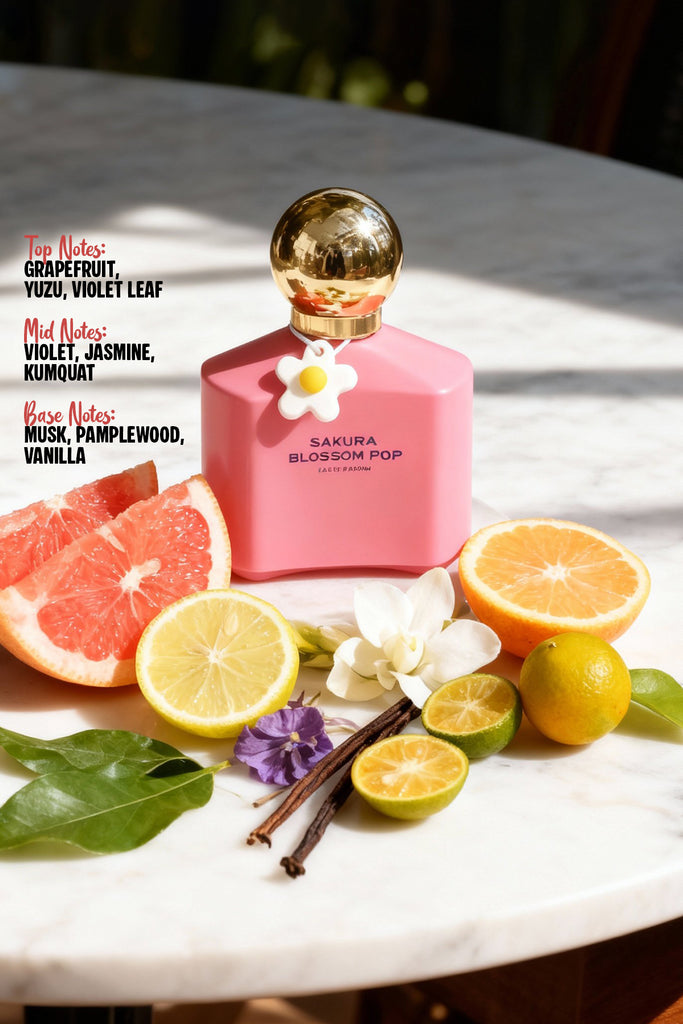 SAKURA BLOSSOM POP SPRAY PERFUME EAU DE PARFUM FOR WOMEN - 100ML/3.4FL.OZ.