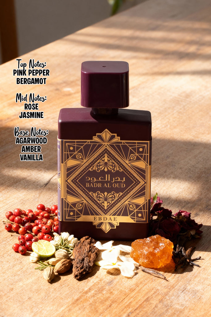 BADR AL OUD AMETHYST SPRAY PERFUME EAU DE PARFUM FOR MEN AND WOMEN - 100ML/3.4FL.OZ.