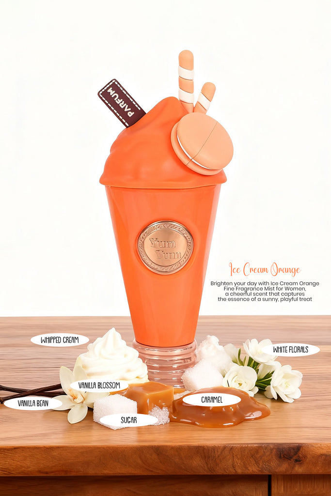 ICE CREAM ORANGE SPRAY PERFUME FINE FRAGRANCE MIST FOR WOMEN - 200ML/6.7FL.OZ.
