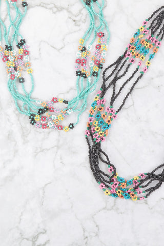 SPORTS SEED BEAD CHAIN NECKLACE