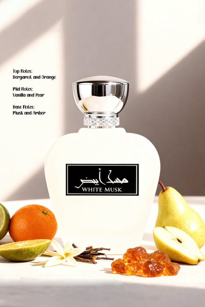 WHITE MUSK SPRAY PERFUME EAU DE PARFUM FOR MEN AND WOMEN - 100ML/3.4FL.OZ.