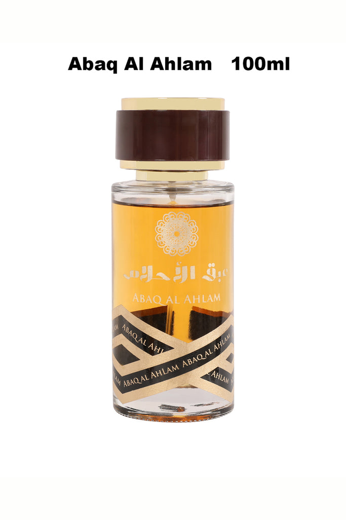 ABAQ AL AHLAM SPRAY PERFUME EAU DE PARFUM FOR MEN AND WOMEN - 100ML/3.4FL.OZ.