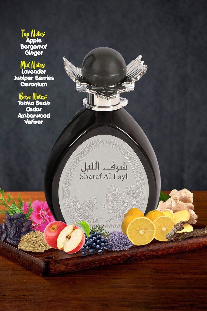 SHARAF AI LAYL SPRAY PERFUME EAU DE PARFUM FOR MEN - 100ML/3.4FL.OZ.