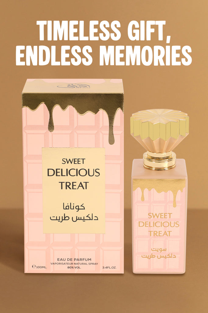 SWEET DELICIOUS TREAT SPRAY PERFUME EAU DE PARFUM FOR WOMEN - 100ML/3.4FL.OZ. - Riah Fashion