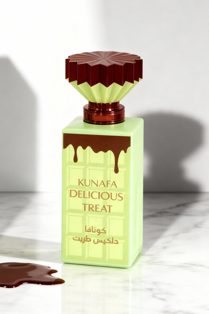 KUNAFA DELICIOUS TREAT SPRAY PERFUME EAU DE PARFUM FOR MEN AND WOMEN - 100ML/3.4FL.OZ. - Riah Fashion