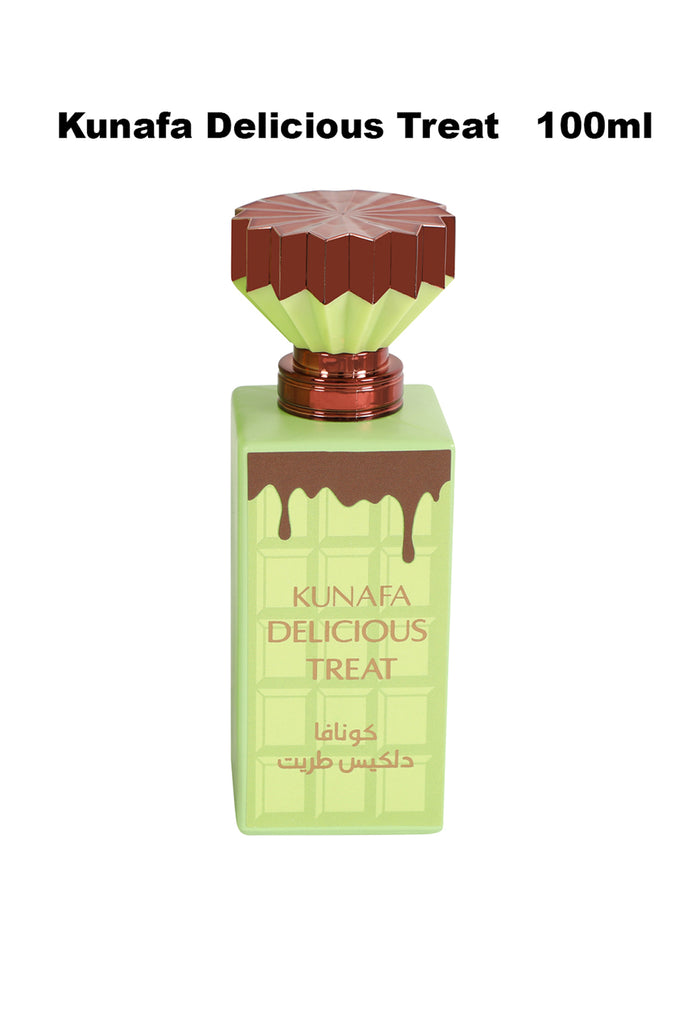 KUNAFA DELICIOUS TREAT SPRAY PERFUME EAU DE PARFUM FOR MEN AND WOMEN - 100ML/3.4FL.OZ. - Riah Fashion
