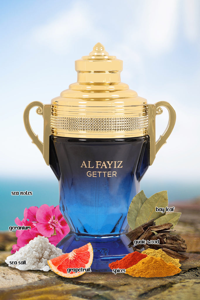 ALFAYIZ GETTER SPRAY PERFUME EAU DE PARFUM FOR MEN - 100ML/3.4FL.OZ. - Riah Fashion