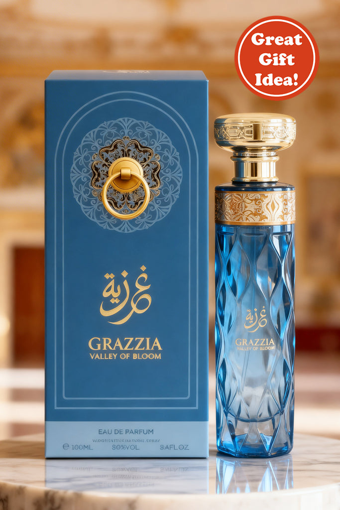 GRAZZIA VALLEY OF BLOOM SPRAY PERFUME EAU DE PARFUM FOR MEN AND WOMEN - 100ML/3.4FL.OZ.