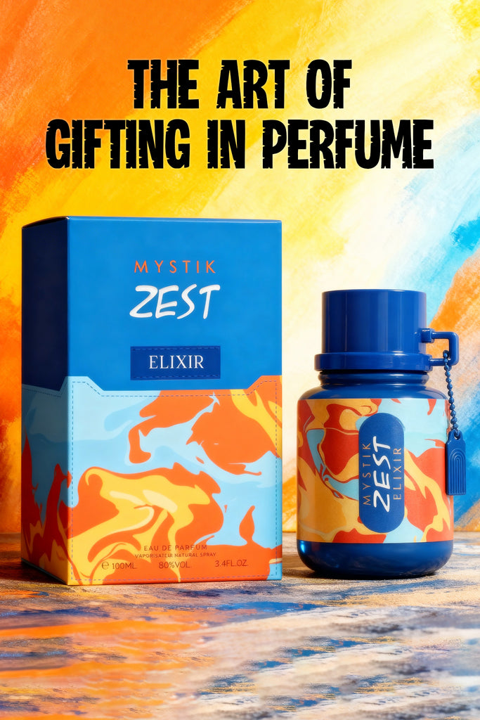 MYSTIK ZEST ELIXIR  SPRAY PERFUME EAU DE PARFUM FOR MEN AND WOMEN - 100ML/3.4FL.OZ.