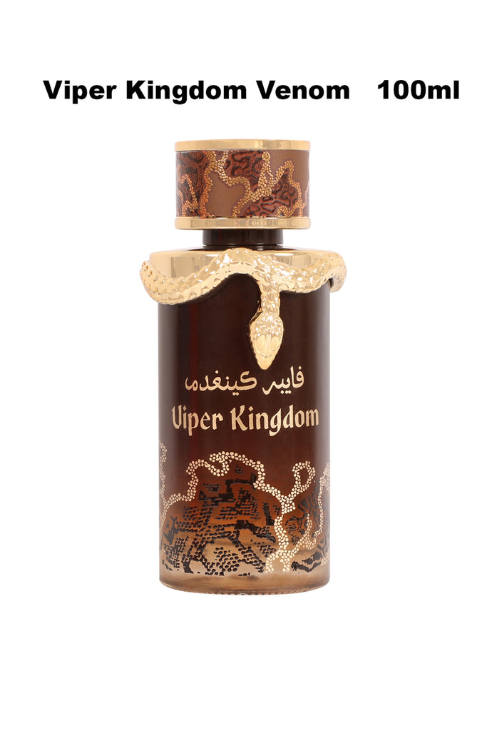 VIPER KINGDOM VENOM SPRAY PERFUME EAU DE PARFUM FOR MEN AND WOMEN - 100ML/3.4FL.OZ.