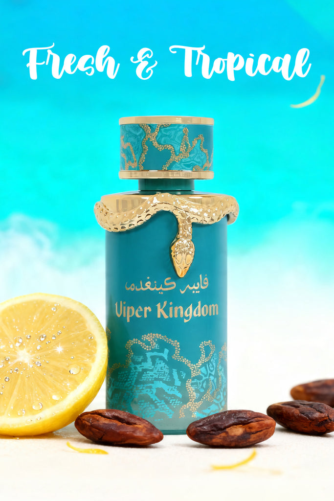VIPER KINGDOM NEXUS SPRAY PERFUME EAU DE PARFUM FOR MEN AND WOMEN - 100ML/3.4FL.OZ.