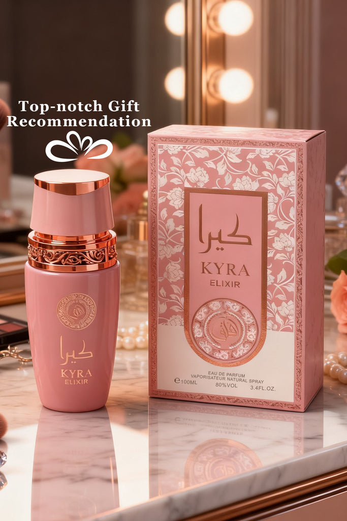 KYRA ELIXIR SPRAY PERFUME EAU DE PARFUM FOR WOMEN - 100ML/3.4FL.OZ