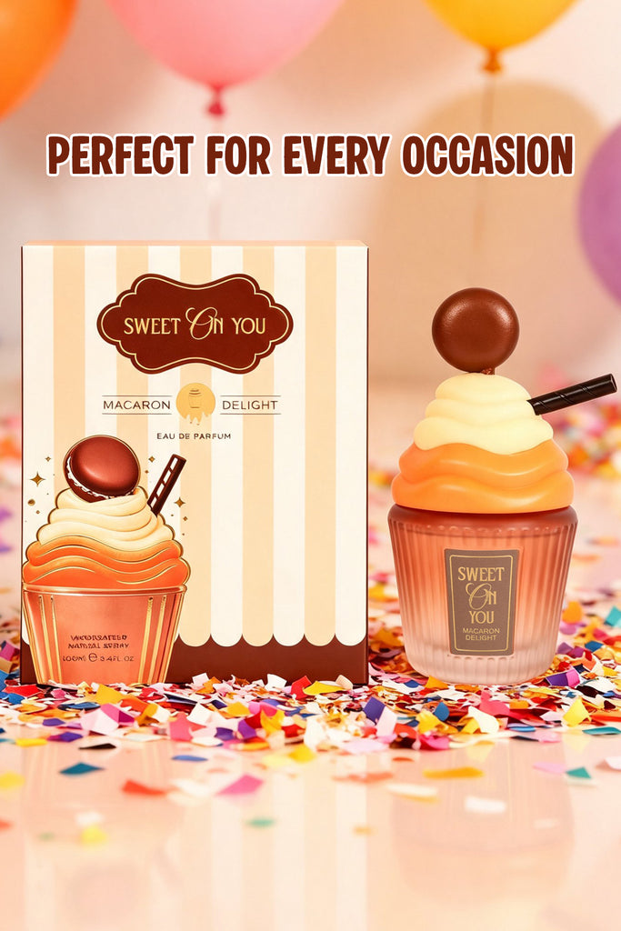 SWEET ON YOU MACARON DELIGHT SPRAY PERFUME EAU DE PARFUM FOR WOMEN - 100ML/3.4FL.OZ.