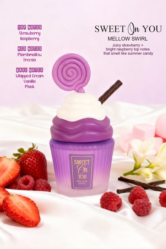 SWEET ON YOU MELLOW SWIRL SPRAY PERFUME EAU DE PARFUM FOR WOMEN - 100ML/3.4FL.OZ