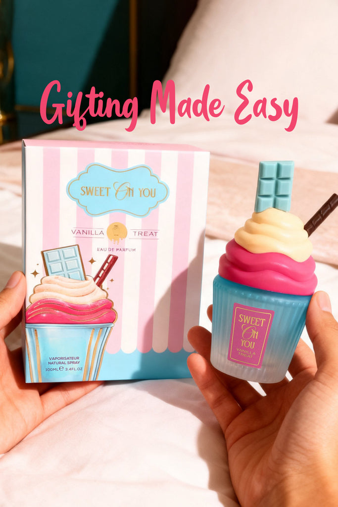 SWEET ON YOU VANILLA TREAT SPRAY PERFUME EAU DE PARFUM FOR WOMEN - 100ML/3.4FL.OZ