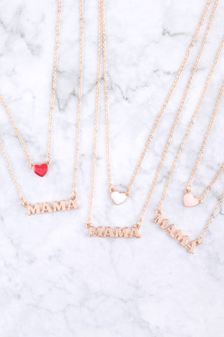 VALENTINE HEART DRUZY PENDANT NECKLACE AND EARRING SET