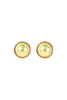 BALL SHAPED PEARL POST EARRINGS