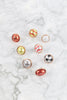 BALL SHAPED PEARL POST EARRINGS