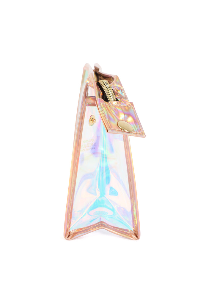 HOLOGRAPHIC COSMETIC POUCH