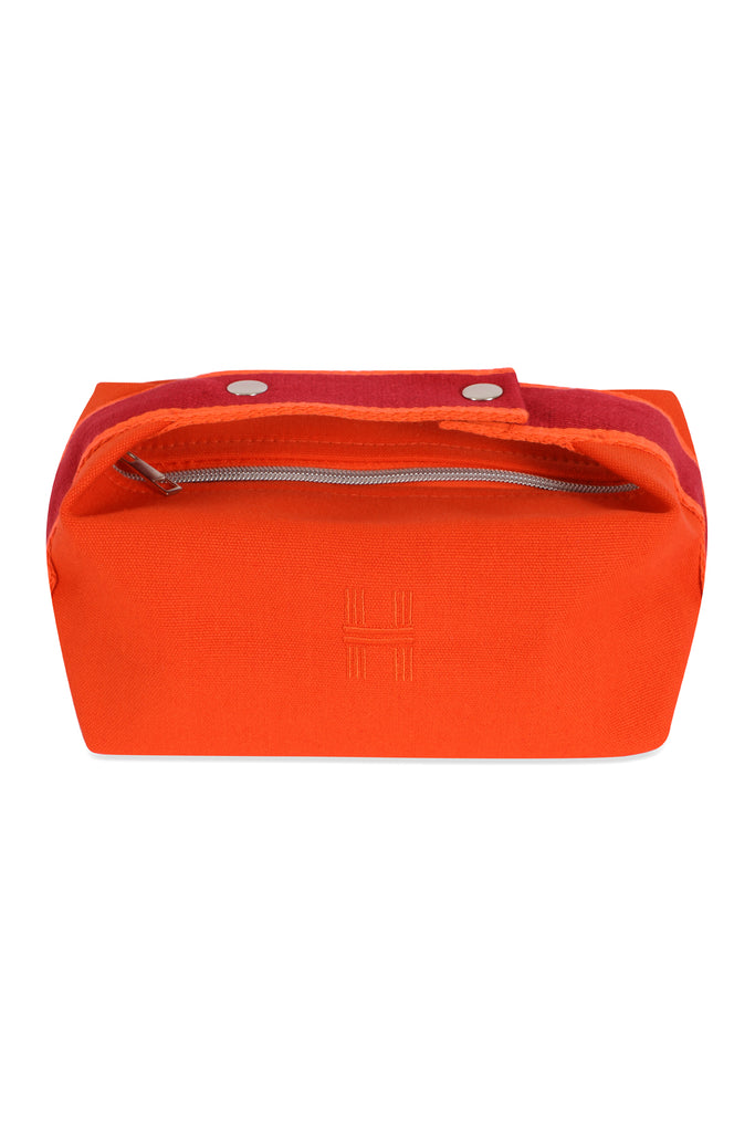 BRIDE A BRAC CANVAS COSMETIC BAG