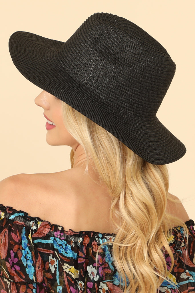CLASSIC PANAMA BRIM SUMMER HAT