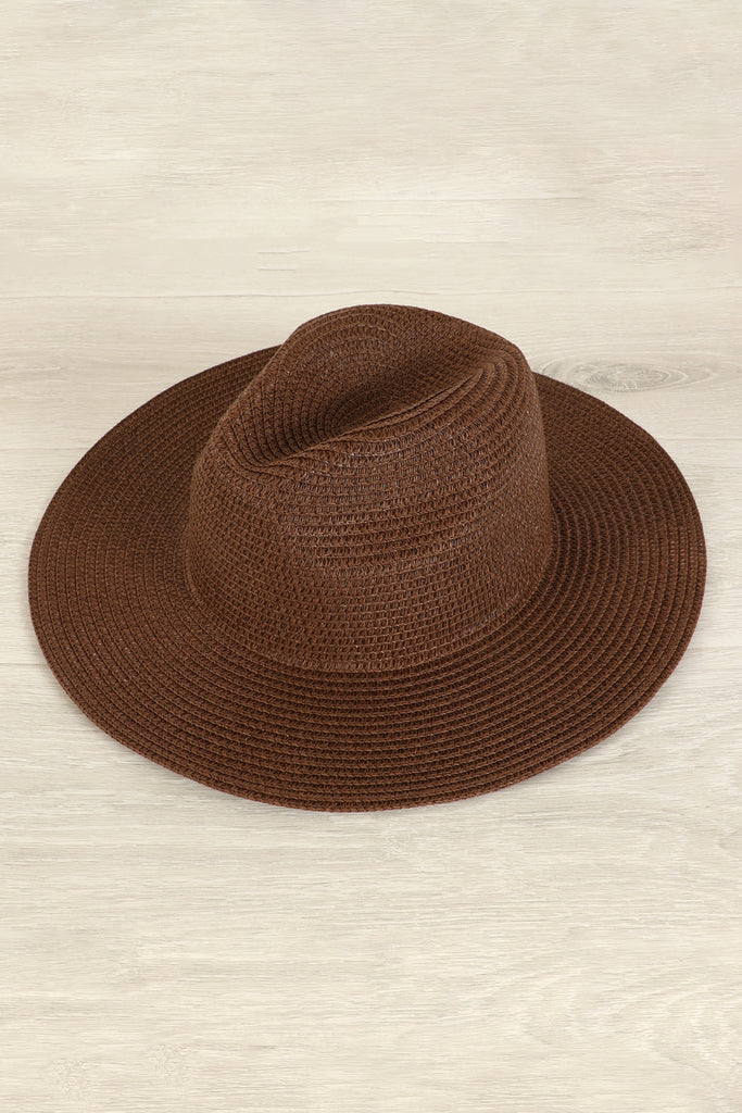 CLASSIC PANAMA BRIM SUMMER HAT