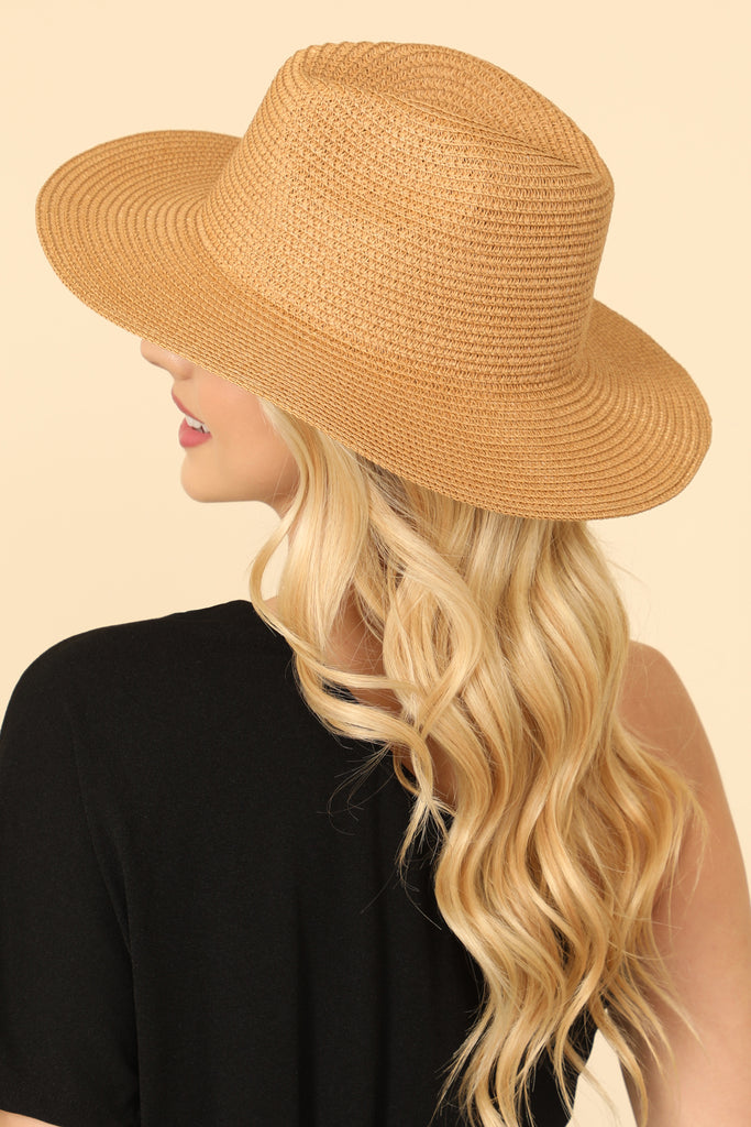 CLASSIC PANAMA BRIM SUMMER HAT